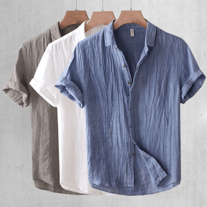 JACKSON | Short Sleeve Linen Shirt